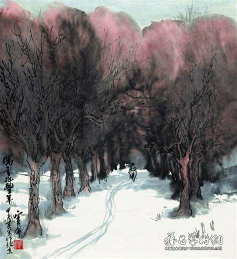 瑞雪兆丰年中国传统二十四节气大雪海报素材模板下载 - 图巨人