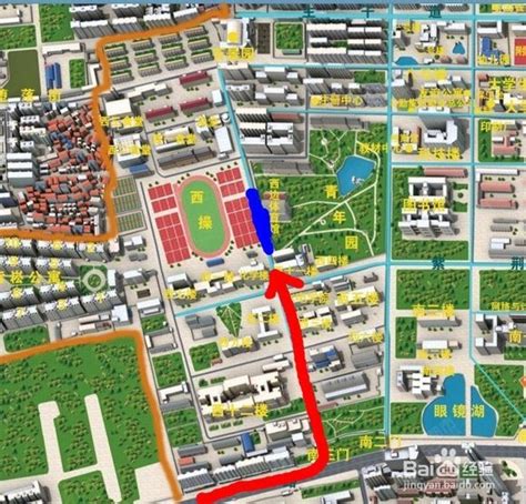 华中科技大学新生地图指示-百度经验