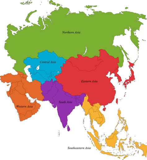 PPT模板-素材下载-图创网亚洲Ai矢量各国家地图-PPT模板-图创网