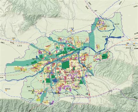 西安区域划分图2021,西安市各区划分,西安区域分布_大山谷图库