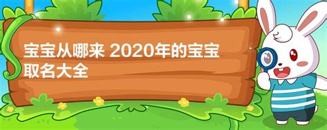 宝宝从哪来 2020年的宝宝取名大全_2023已更新(头条) - 宝宝起名