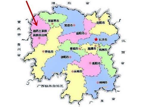 湘西是哪里？在哪个省哪个市？湘西位置地图 - 必经地旅游网