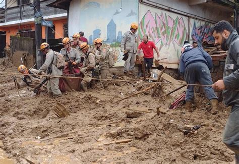 百年最高单日降雨量，巴西里约州暴雨灾害已致136人死亡