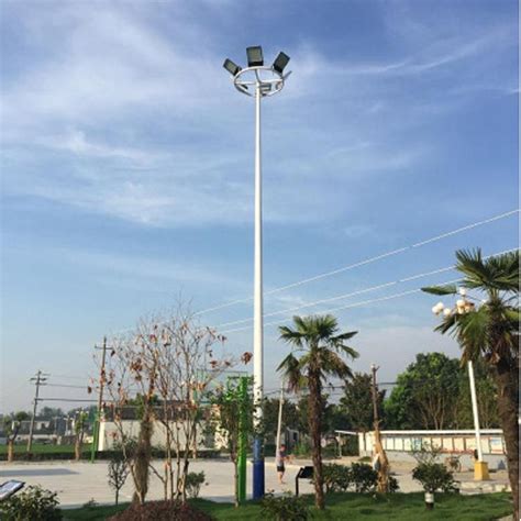 岳阳平江县12米13米中高杆路灯正规路灯供应商家定制报价-一步电子网