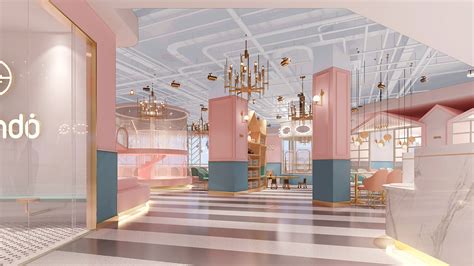 云南亲子乐园餐厅设计|空间|室内设计|7KK家装工装设计 - 原创作品 - 站酷 (ZCOOL)