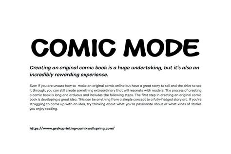 温暖、有趣和滑稽的英文无衬线字体家族—Comic Mode - 艺字网