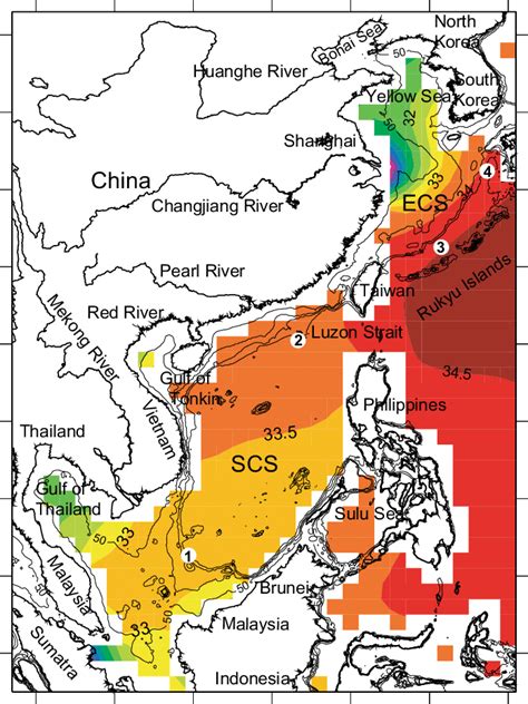South China Sea Claims Map