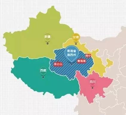 青海省海西自治州旅游地图_甘肃国际旅行社