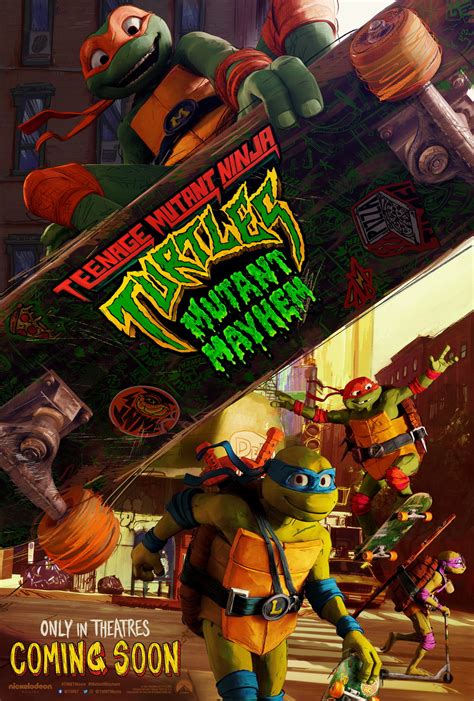 《忍者神龟：变种大乱斗》新海报 神龟更加年轻_3DM单机