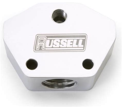 Buy Russell 650421 Fuel Block; Billet Y Block w/AN Port in United ...