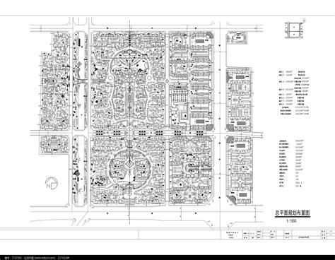 威尼斯水城总平面规划图片下载_红动中国