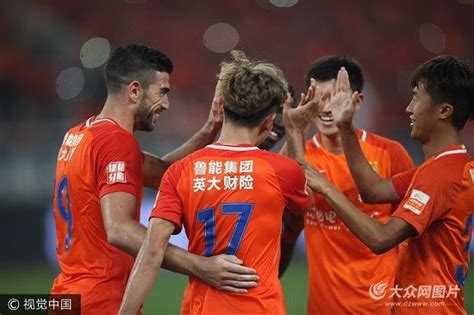 鲁能狂胜申花平两队史纪录 已追平上赛季总进球数