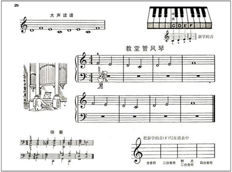 简易钢琴教程2,简易钢琴程3,简易钢琴程汤普森1_大山谷图库