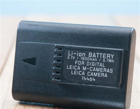 Leica #14464 M8 Battery for M8, M9, M9-P, ME, MM