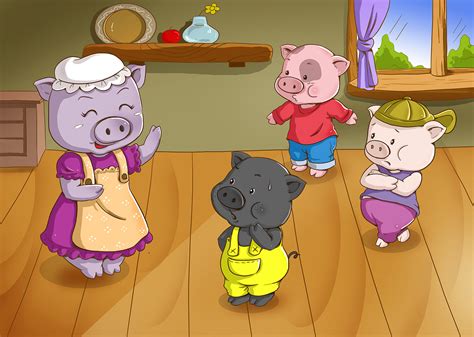 三只小猪盖房子 儿童故事_腾讯视频
