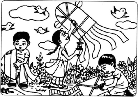 放风筝的小女孩插画插画图片下载-正版图片400060955-摄图网