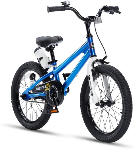 Royalbaby Freestyle Kids Bike 18 In. Girls and Boys Kids Bicycle Blue ...