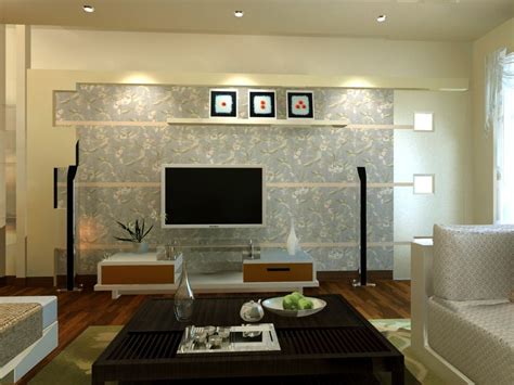 电视背景墙采用的是石材电视背景墙-家居美图_装一网装修效果图