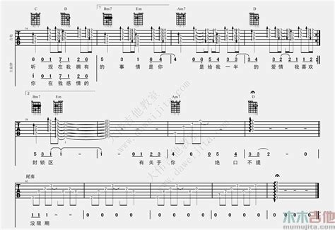 陈小春《独家记忆》吉他谱(升F转降A调)-Guitar Music Score-简谱网