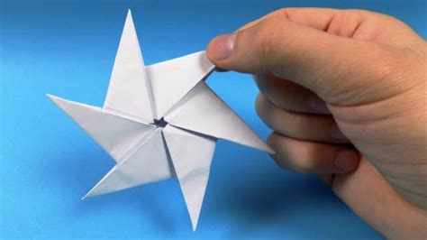 教你折纸超酷回旋镖，飞出去还能飞回来的回旋镖，手工折纸飞镖视频