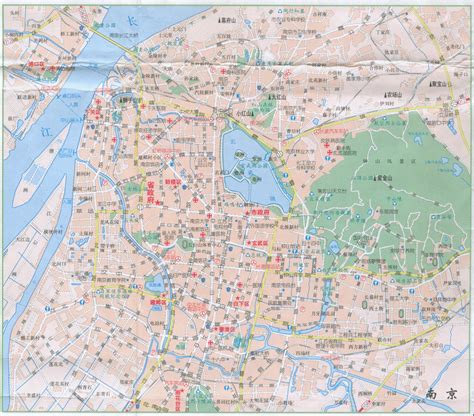 南京市矢量地图CDR素材免费下载_红动中国