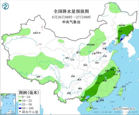 10省区市将现大到暴雨，上海广东等地局部有大暴雨