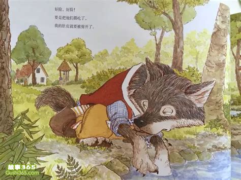 大灰狼和小红帽的故事的简述。