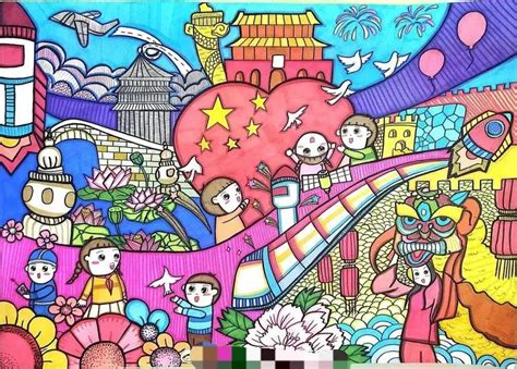 庆祝建党100周年主题绘画 - 堆糖，美图壁纸兴趣社区