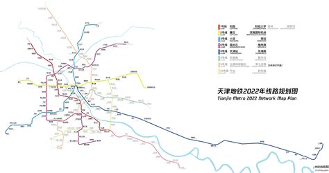天津地铁在建线路图,天津2025年地铁规划图,天津地铁2号线延长线_大山谷图库