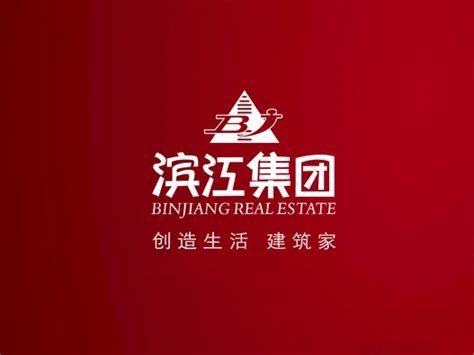 滨江集团logo设计含义及房地产标志设计理念-三文品牌