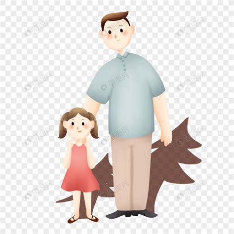 父亲与儿子和女儿在日高清图片下载-正版图片502514752-摄图网