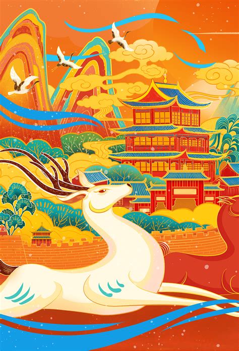 中国风手绘插画有什么特别？
