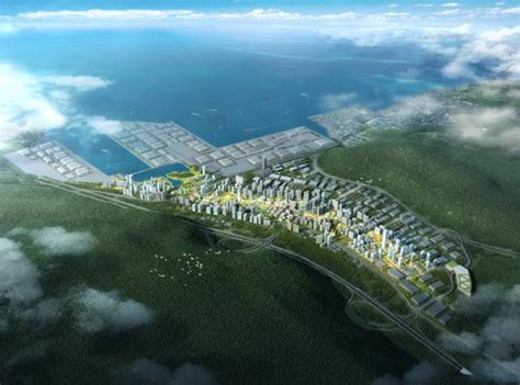 盐田规划3dmax 模型下载-光辉城市