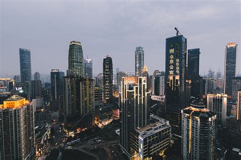 重庆城市日落傍晚风光高清图片下载-正版图片500726797-摄图网