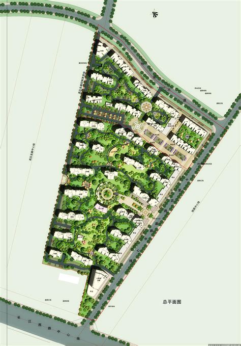 现代高层住宅小区规划设计方案sketchup模型 - SketchUp模型库 - 毕马汇 Nbimer