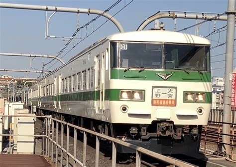 2nd-train 【JR東】185系「新幹線リレー号塗装 復活撮影会」開催(19日)の写真 TopicPhotoID:61997