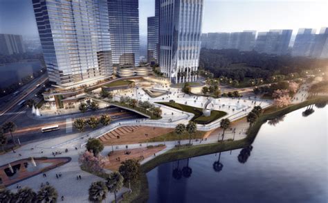 佛山禅城绿地中心商业综合体超高层办公楼+住宅SU模型 商业综合体SU模型