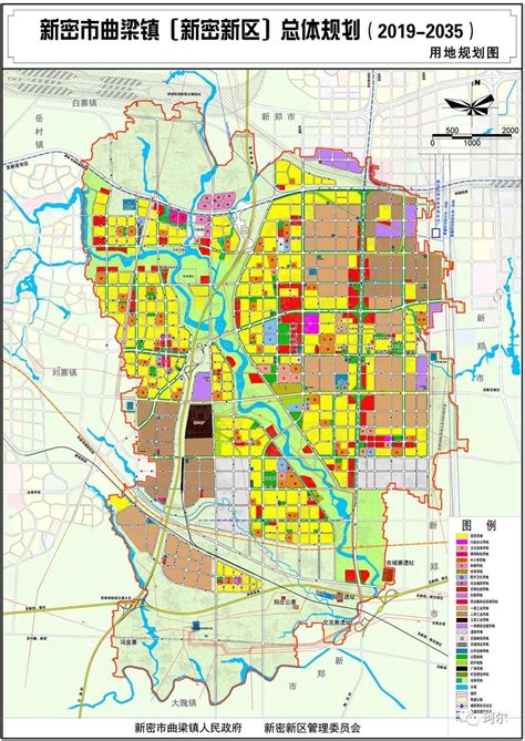 郑州市总体规划(2009-2020)-中心城区用地规划图_文档之家