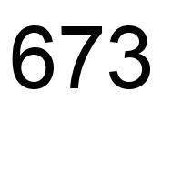673 — шестьсот семьдесят три. натуральное нечетное число. 122е простое ...