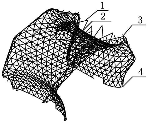 一种钢铝组合式单层曲面网壳结构及施工方法与流程