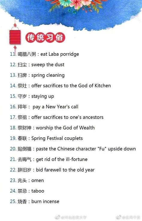 99个中华传统文化的英文表达|英文|四六级|中常_新浪新闻