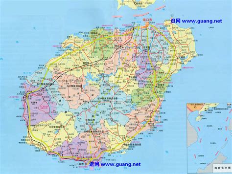 海南省儋州市旅游地图高清版_海南地图_初高中地理网