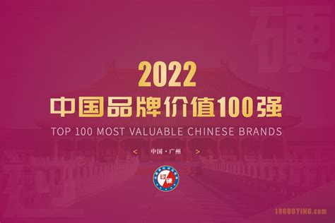GYbrand发布2022年中国最具价值品牌100强排行榜完整名单