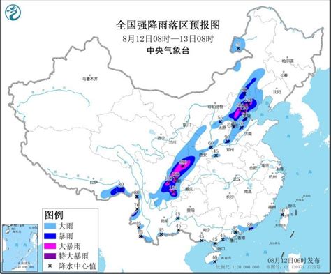 暴雨预警！全国13省市区有大到暴雨 京津冀局地大暴雨 - 知乎