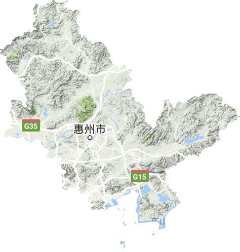 广东省惠州市区域地图,广东省惠州市,惠州市区域划分_大山谷图库