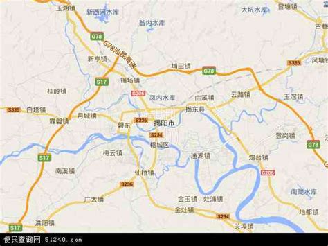揭阳市地图 - 揭阳市卫星地图 - 揭阳市高清航拍地图