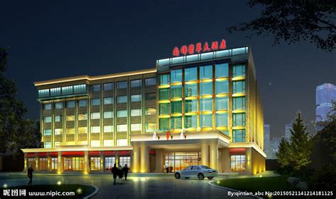 酒店大楼LED亮化工程_上海广告设计制作公司