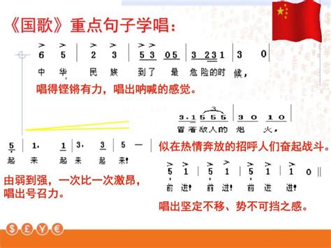八年级音乐上册 第6单元《中华人民共和国国歌》课件3 花城版.ppt