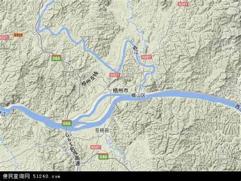 梧州市地图 - 梧州市卫星地图 - 梧州市高清航拍地图 - 便民查询网地图