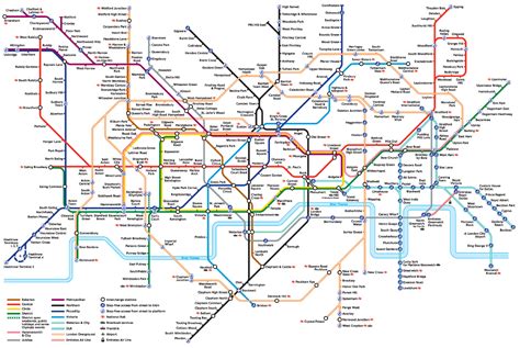 London Tube Map and Zones 2015 | Chameleon Web Services